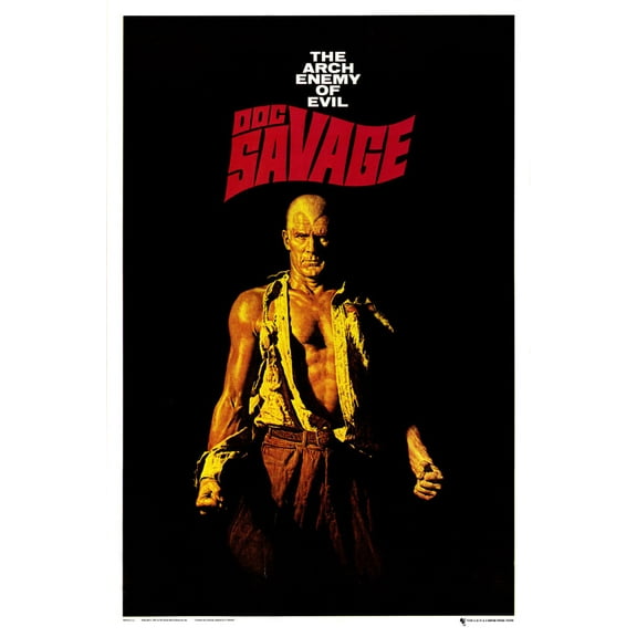 Doc Savage Poster #JJ101 27"x40" 27x40 Multi Color Rectangle Bad Dog Posters