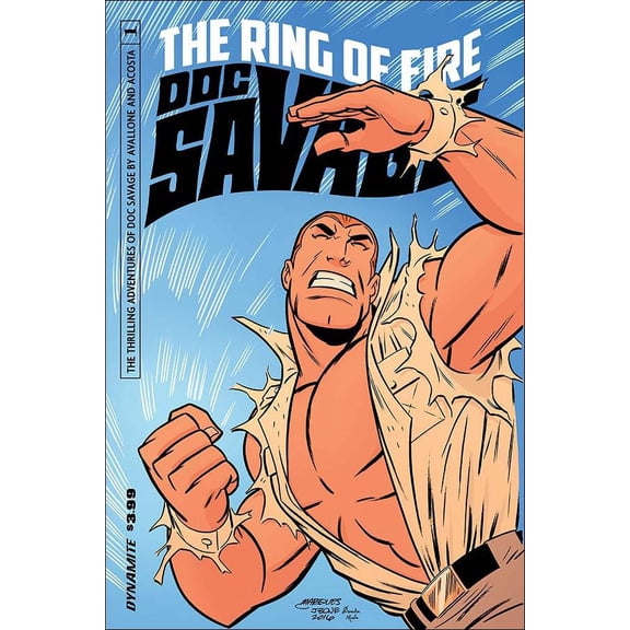 Doc Savage: The Ring of Fire #1B VF ; Dynamite Comic Book
