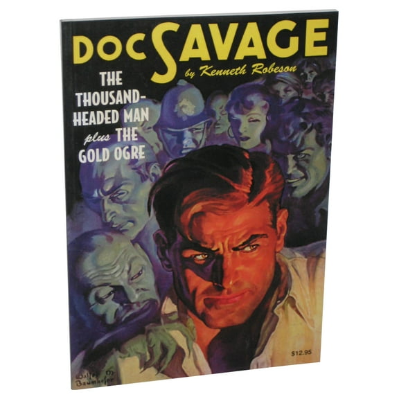 Doc Savage Thousand-Headed Man and The Gold Ogre (2008) Paperback Book #20