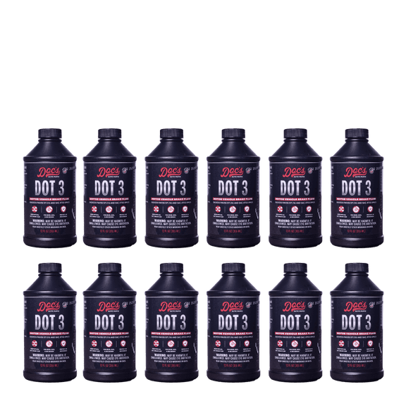 Doc's Auto Parts DOT 3 Brake Fluid | Count: 12