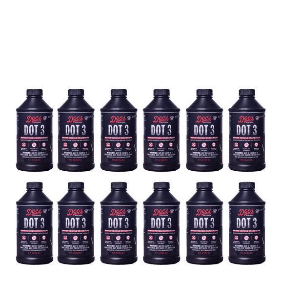 Doc's Auto Parts DOT 3 Brake Fluid | Count: 12