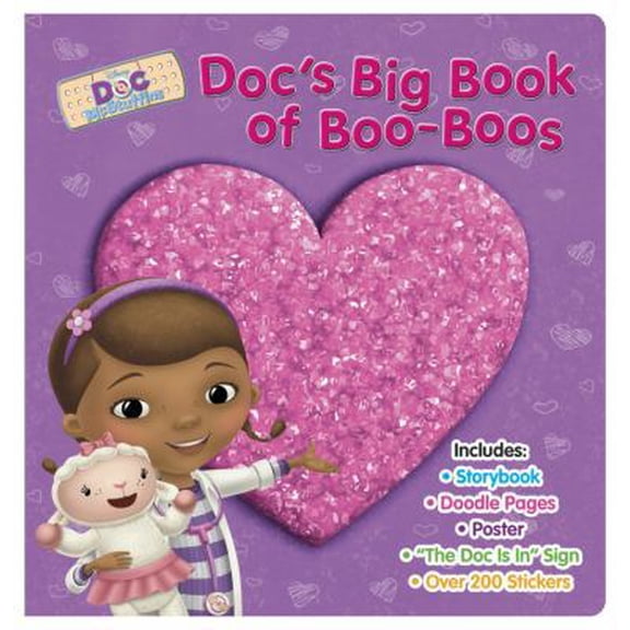 Pre-Owned Doc McStuffins Doc's Big Book of Boo-Boos (Hardcover) 1423184831 9781423184836