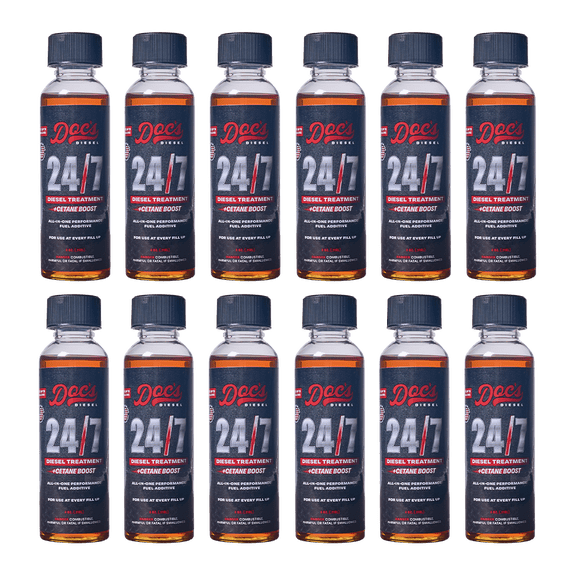 Doc's Diesel 24/7 Diesel Treatment + Cetane Boost | Size: 4oz | Count: 12