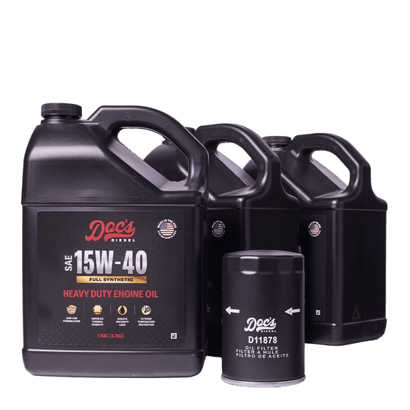Doc's Diesel Chevrolet/GMC 6.6L Duramax 15W-40 Full Syntheti | Oil Brand: Doc's Diesel