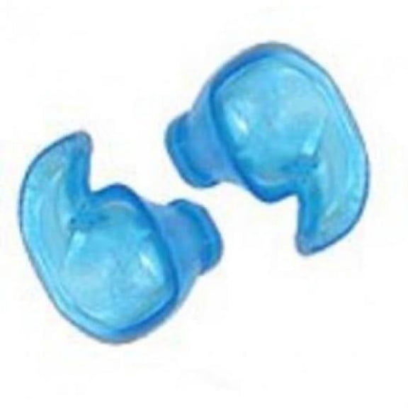 Doc's ProPlugs Swimming Blue Non-Vented Earplugs - Medium/Small