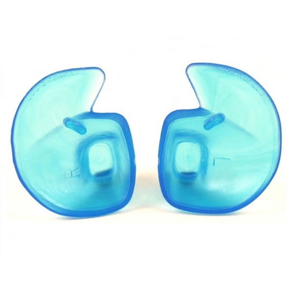 Doc's ProPlugs Swimming Blue Non-Vented Earplugs - Tiny