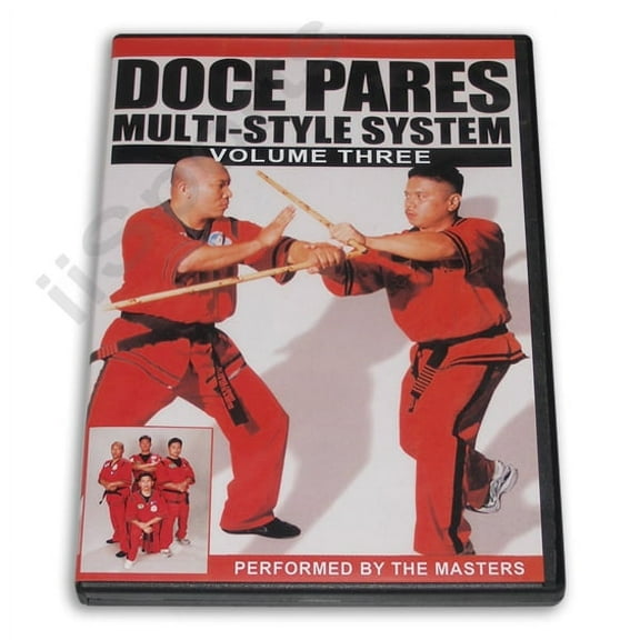 Doce Pares #3 Multi style Filipino Eskrima Escrima Kali Arnis DVD knife sticks martial arts
