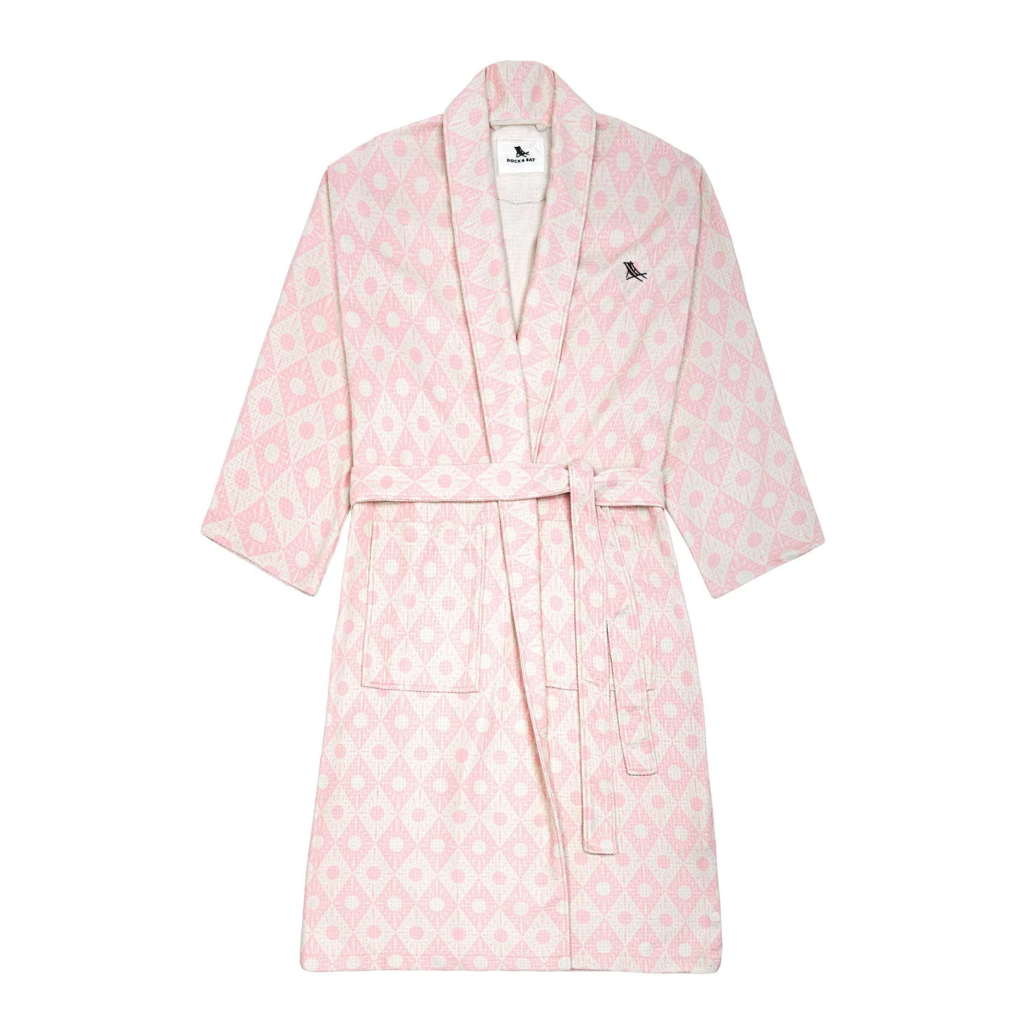 Dock & Bay Bath Robe Diamond Pink