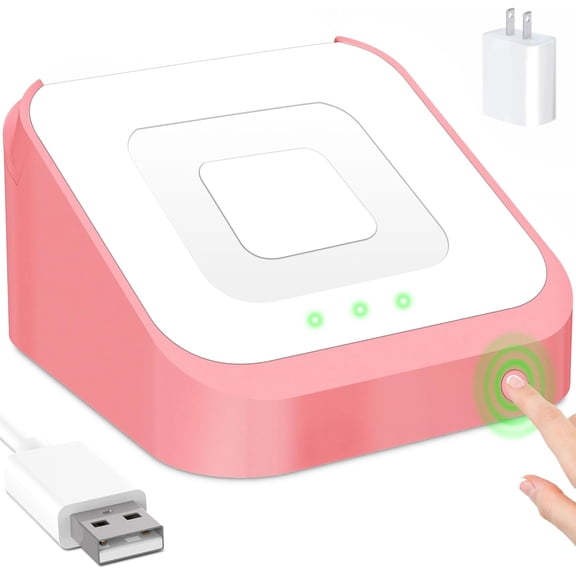 Dock Compatible with Reader 2nd Generation, Holder Stand for Card Reader 2nd Gen., with Smart Anti-Sleep Button Anti-Slip Base (Cable & Wall Charger Included