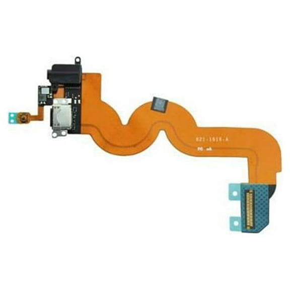 Dock Connector Charging Port Flex Cable For iPod Touch 5 - Black
