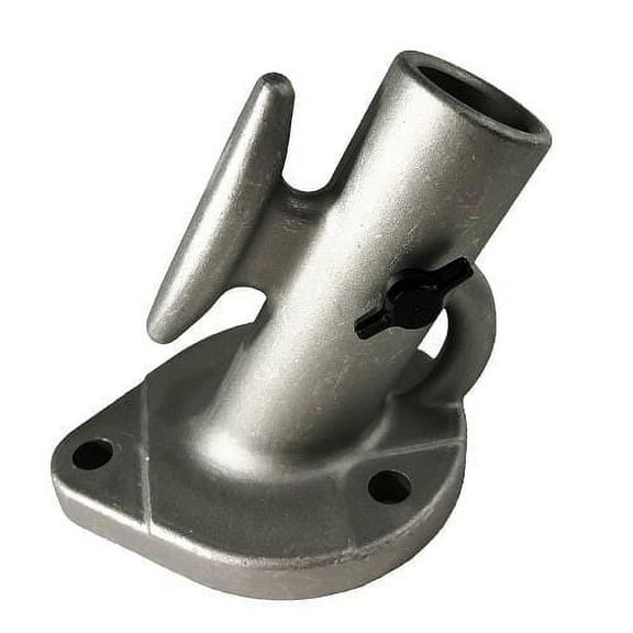 Dock Edge Howell Mooring Whip Base with T Knob, Grey/Blue