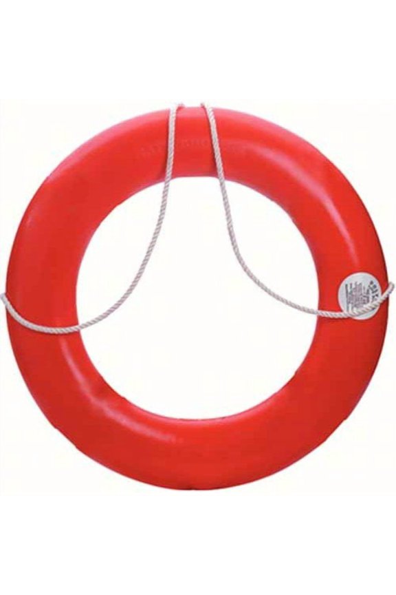 DE55223F 20" Orange Life Ring Buoy