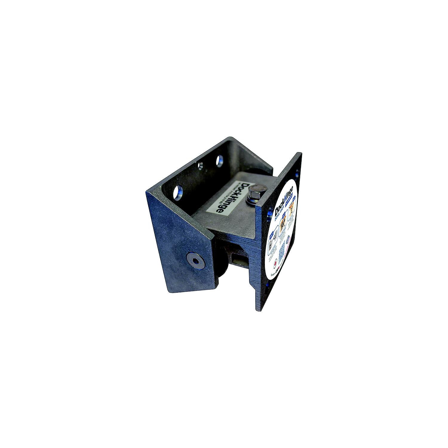 Heavy-Duty Aluminum Dock Hinge System for Wood and Metal
