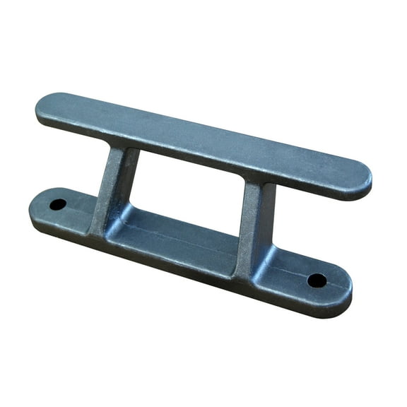 Dock Edge Dock Builders Cleat - Angled Aluminum Rail Cleat - 8" | Bundle of 10
