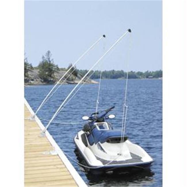 Dock Edge Economy Mooring Whips 2PC 12ft 4000 LBS up to 23 ft [3120F