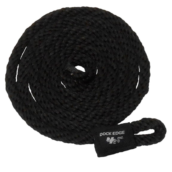 Dock Edge Fender Line - 3/8" x 5' - Black - 2-Pack [DE91566F]