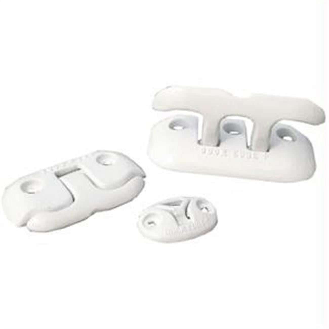 Dock Edge Flip Up Cleat White 8 2608WF