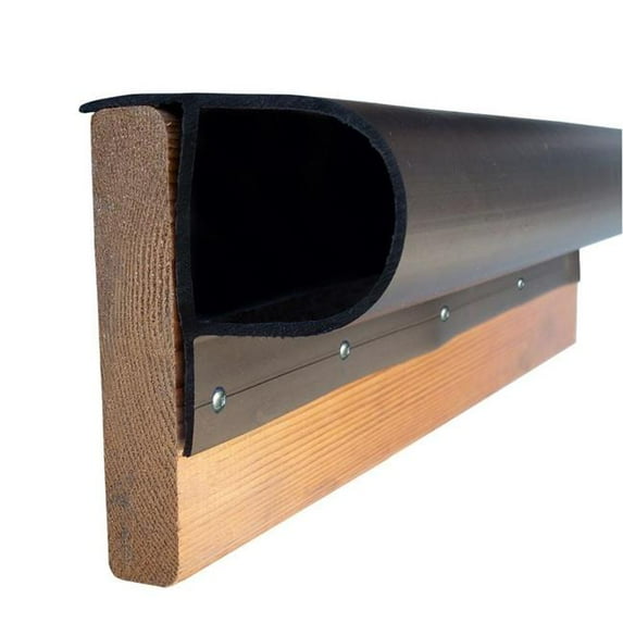 Dock Edge Premium PVC Single P Dock Bumper Profile, 4-8-Feet Sections