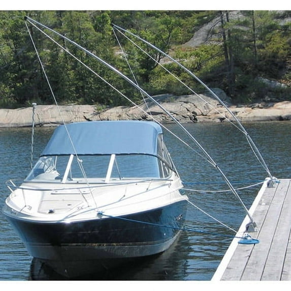 Dock Edge Ultimate Mooring Whip Watercraft Docking System (Set of 2), 12' for Craft up to 23' or 5000 lbs