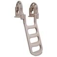 thumbnail image 1 of Dock Edge Dock Ladder,4 Step Flip Up,Stand Off - LLDPE, Sand, 1 of 1