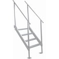 thumbnail image 1 of Dock Ladder,Boat Ladder -350/500lbs Weighing Apacity Aluminum Swimming Ladder,Nonslip Design for Lakes Sea Boarding Swimming Pools, 1 of 8