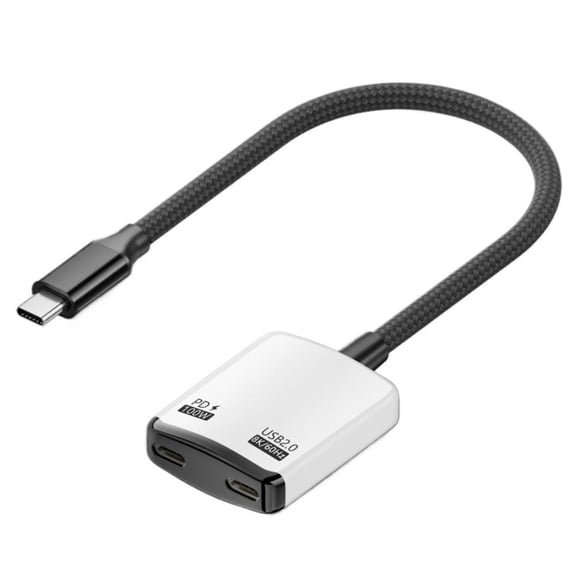 Dock for & OLED, USB C to Adapter Charger Cable, 2M/6.6FT Portable Projector Screen 4K Docking Station Laptop/ 15//Steam Deck Console TV Dock Accessories Gift