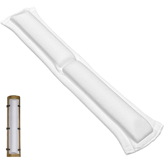 Dock and Post Bumpers, Vertical Boat Dock Pole Bumpers Fender for Edge/Side/Piling/Post, Versatile Marine Fender Guard Piling Post Fender Absorbs Impact to Protect Boats and Docks, 36" L X 5.90" W