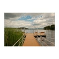 thumbnail image 1 of Dock on Island Pond - Brighton Vermont Photography Lake Nature Scenic Water Boardwalk Summer Unframed Wall Art Print 20 x 30 inches, 1 of 7