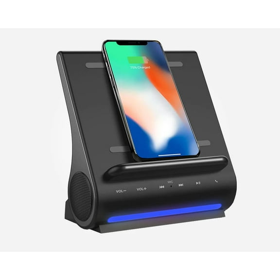DockAll D108 - 10W Fast Wireless Charging Sound Hub