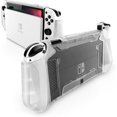 Dockable Case for Nintendo Switch O 2021, [Blade Series] TPU Grip Protective Cover Accessories Compatible