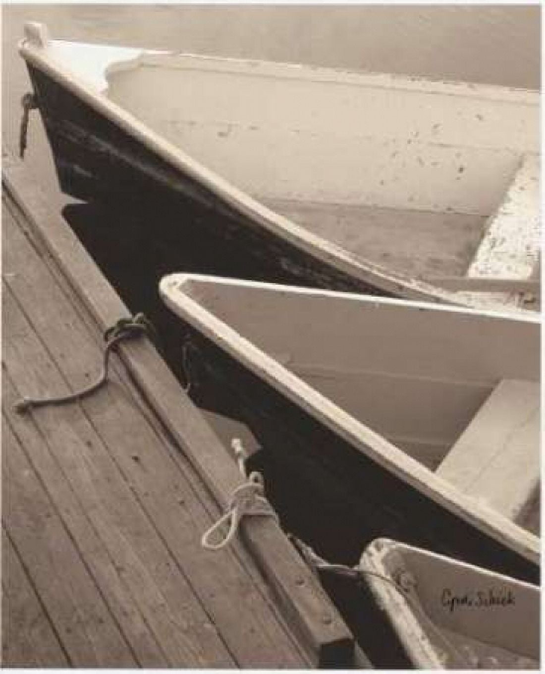 Docked Canvas Art - Cyndi Schick (20 x 24)