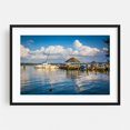 thumbnail image 1 of Docked on the Potomac - Alexandria Virginia Photography Black Framed Wall Art Print 24 x 36 inches, 1 of 4