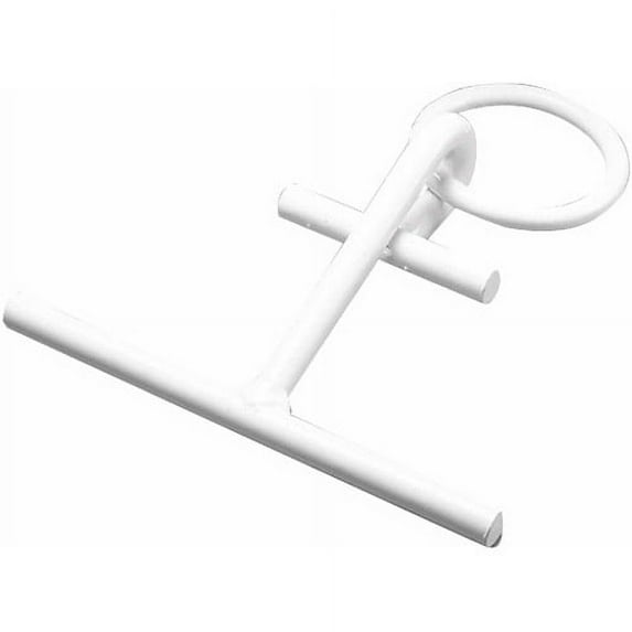 Dockedge 91107F; Porta Cleat White 1PChrome Platedk