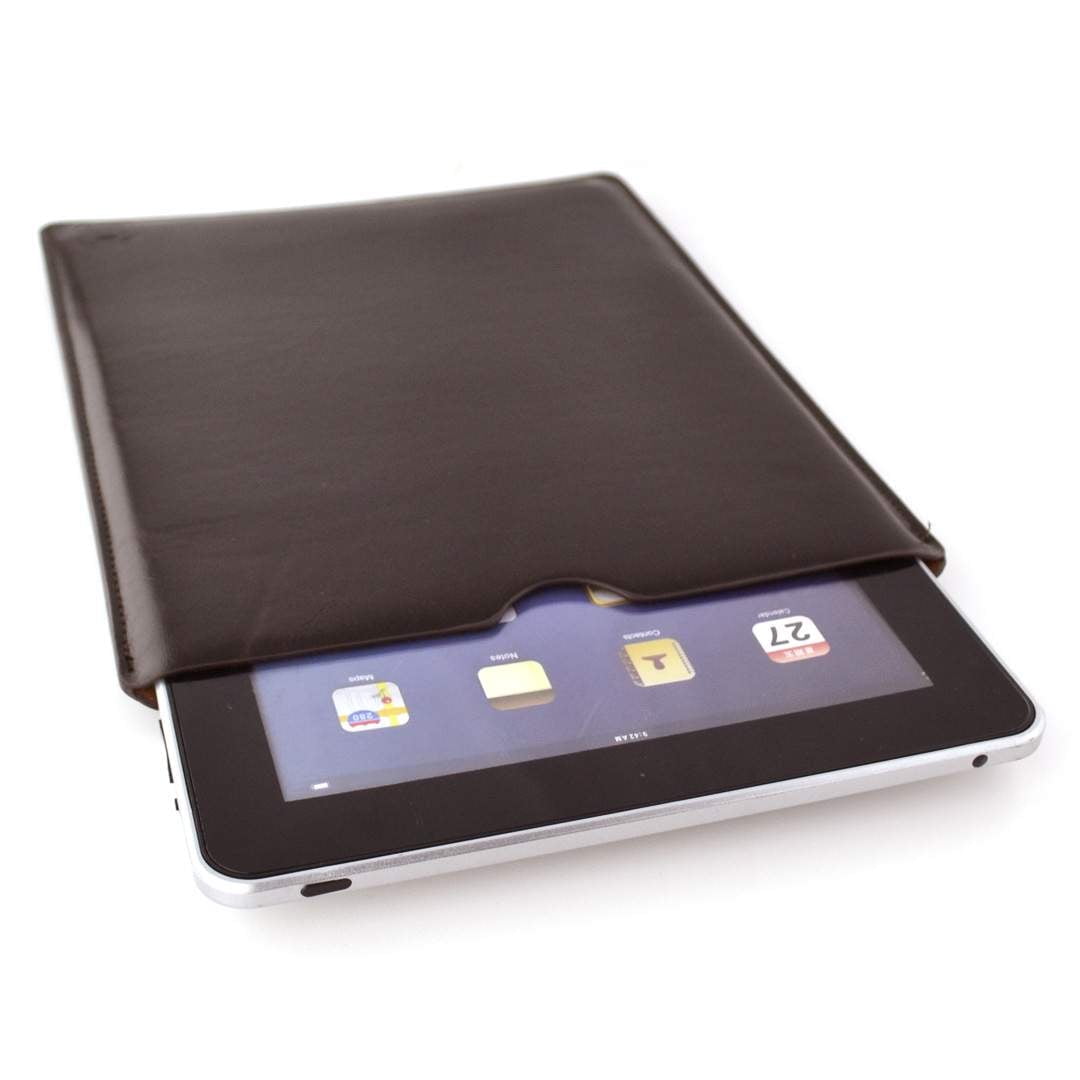 Simpleton Case Dockem Executive Sleeve for iPad 1, 2, 3, 4: Premium Dark Brown ...