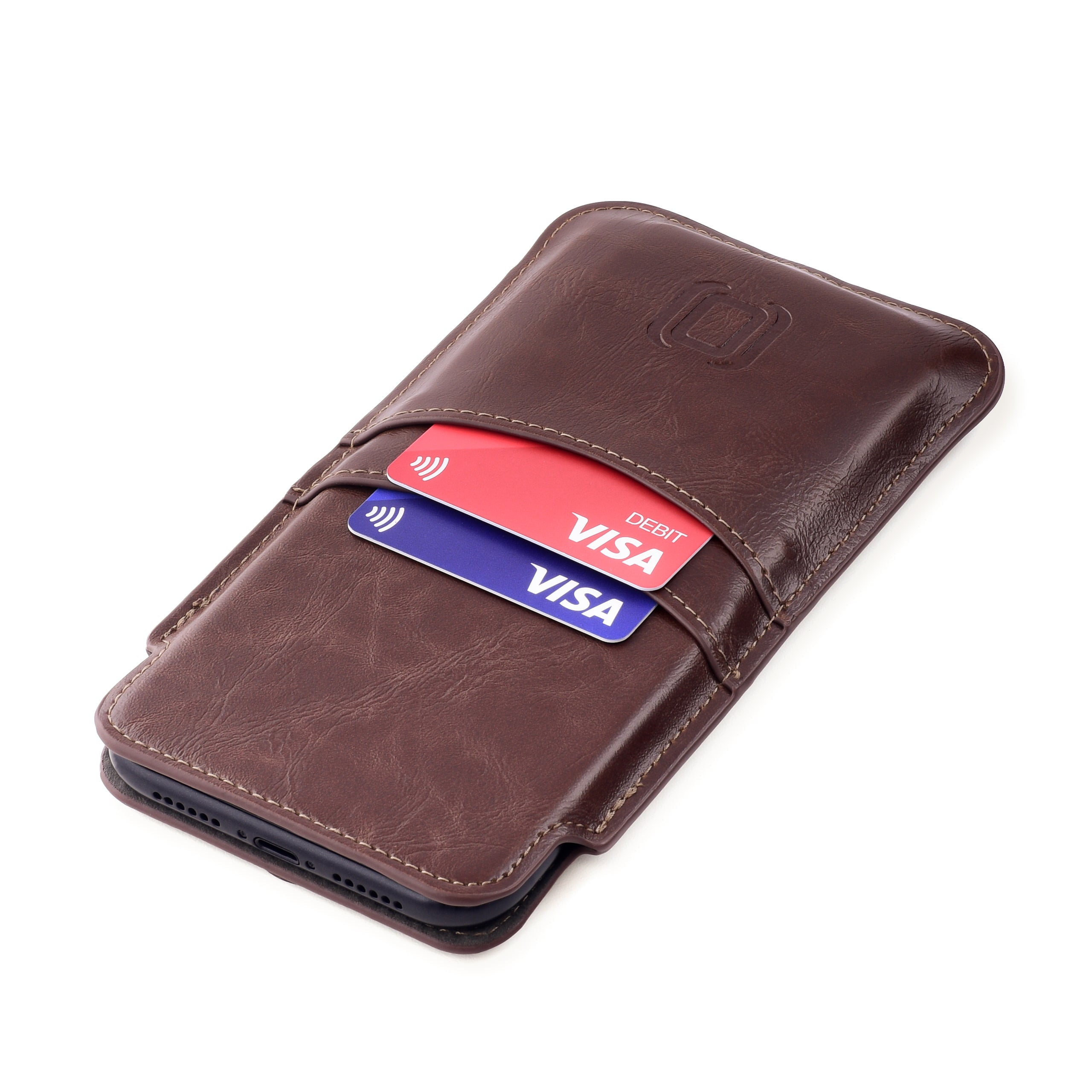 Louis Vuitton Damier Azur Thin Leather Case for iPhone 14 11 12 13
