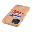 thumbnail image 1 of Dockem iPhone 11 Pro Max Exec M2 Wallet Case; Built-in Metal Plate, 2 Card Slots, Khaki Tan, 1 of 9