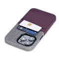 thumbnail image 1 of Dockem iPhone 13 Pro Lux M2 Wallet Case; Built-in Metal Plate, 2 Card Slots, Premium Synthetic Leather, Maroon, 1 of 9