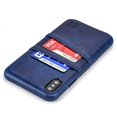 thumbnail image 1 of Dockem iPhone XS Max Exec M2 Wallet Case; Built-in Metal Plate, 2 Card Holder Slots, Navy Blue, 1 of 9