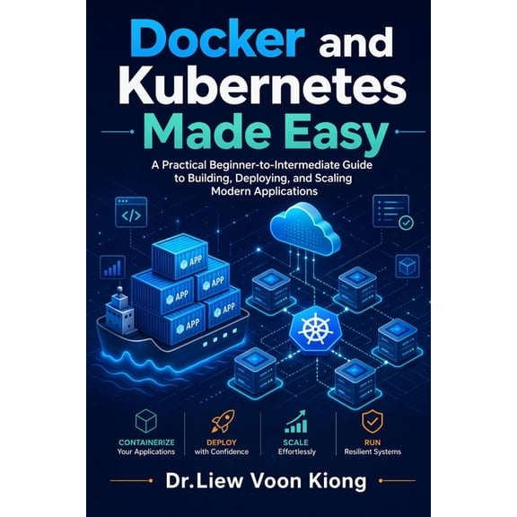 Docker and Kubernetes Made Easy: Build, Deploy, and Manage Modern Applications with Containers, Kubernetes, CI/CD, Netwo, (Paperback)