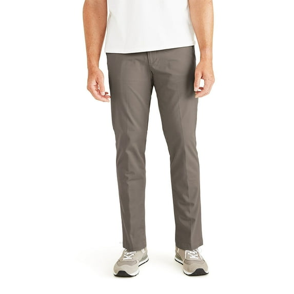 Big & Tall Dockers® Smart 360 FLEX Tapered Fit Workday Khaki Pants Color: Dark Pebble Size: 48X29