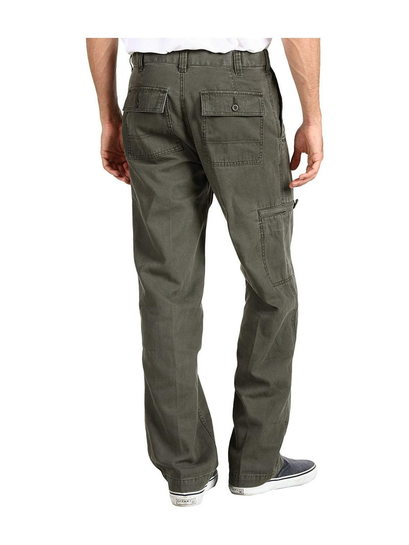 Dockers Comfort Cargo D3 Classic Fit Canvas/Rifle Green - Walmart.com