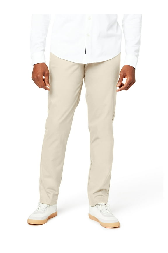 Men's Athletic Fit Signature Khaki Lux Cotton Stretch Pants