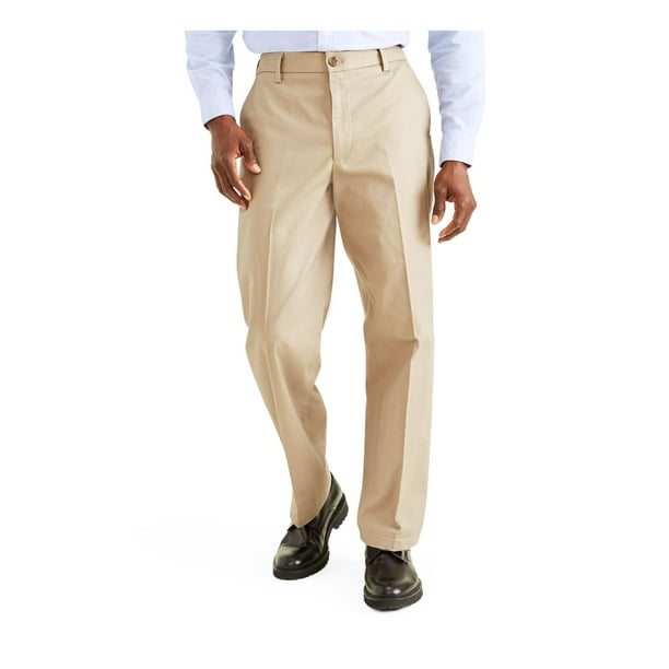 Dockers Men's Classic Fit Signature Iron Free Khaki Pant Flat