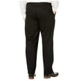 thumbnail image 1 of Dockers Men's Classic Fit Signature Khaki Lux Cotton Stretch Pants - Pleated (Regular and Big & Tall) Big & Tall 38W x 36L Black, 1 of 3