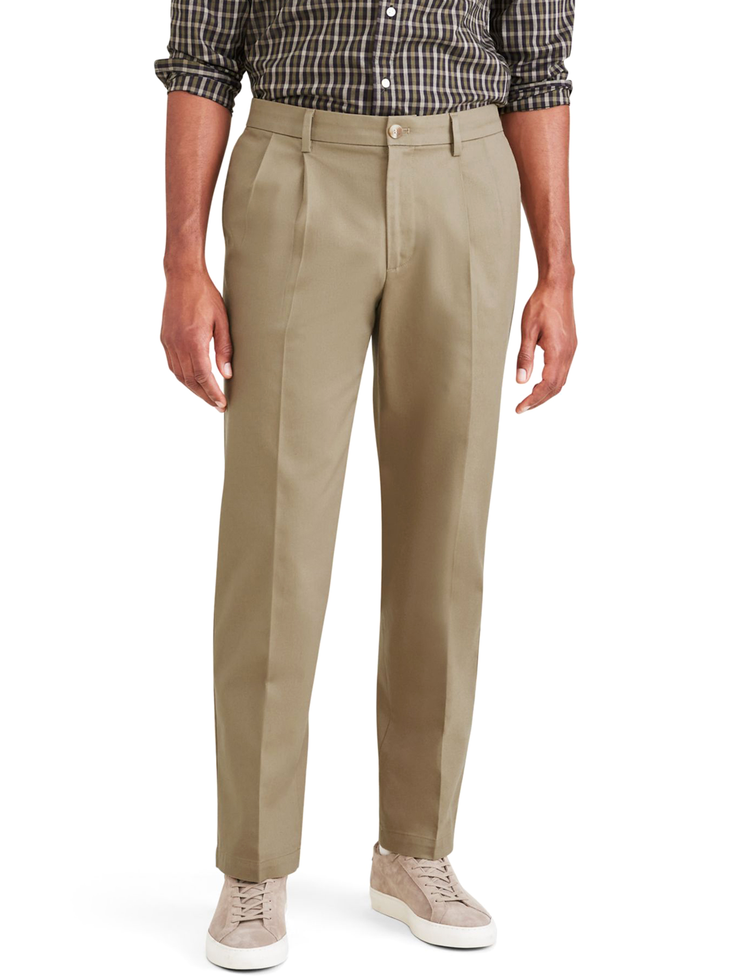 Dockers Men s Classic Fit Signature Pleated Khaki Pants Walmart Dockers Men s Classic Fit Signature Pleated Khaki Pants Walmart