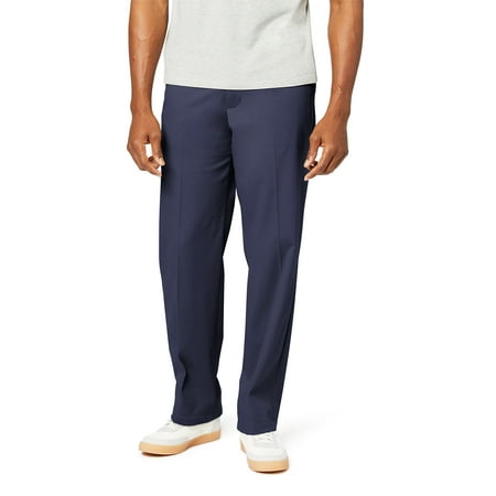 Dockers Men's Classic Flat Front Easy Khaki Pant with Stretch