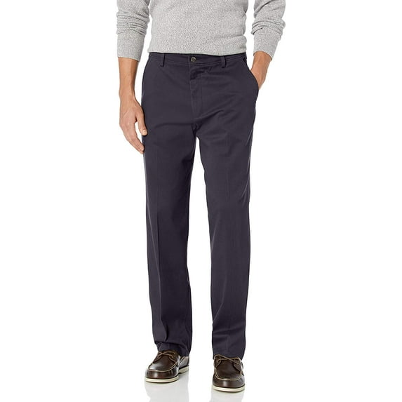 Dockers Men's Classic Flat Front Easy Khaki Pant with Stretch