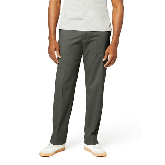 Dockers Men's Classic Flat Front Easy Khaki Pant with Stretch