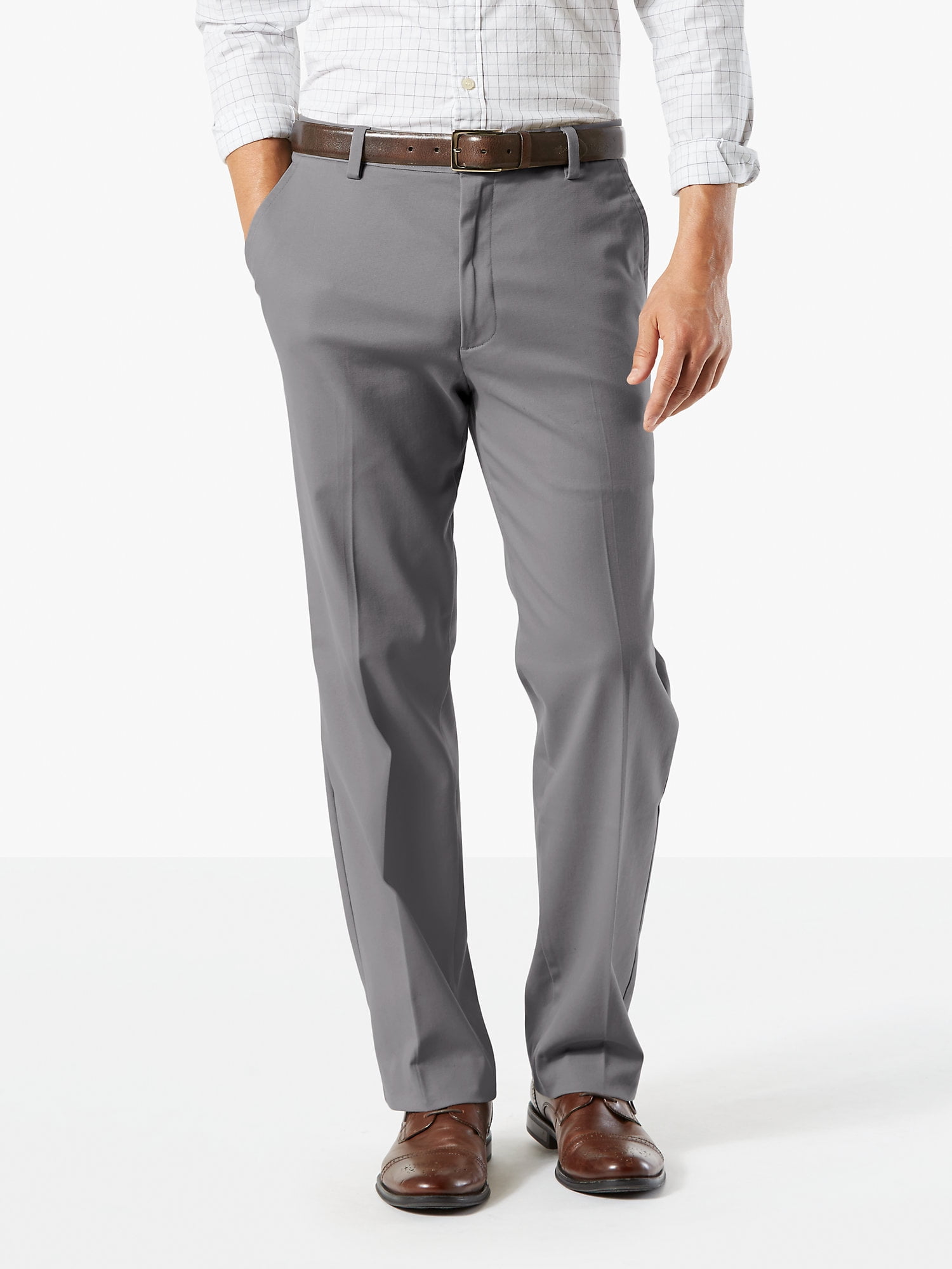 Dockers Men's Classic Flat Front Easy Khaki Pant with Stretch