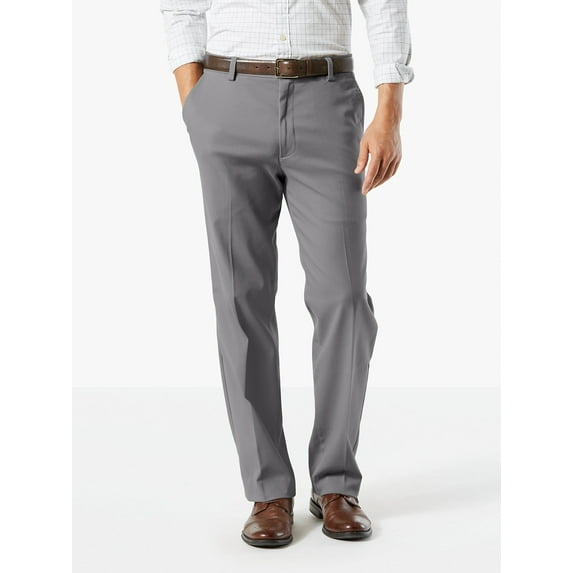 Dockers Men's Classic Flat Front Easy Khaki Pant with Stretch